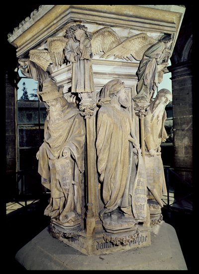 Well of Moses, (detail) by Claus and Malouel, Jean Sluter